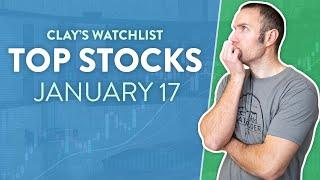 Top 10 Stocks For January 17, 2025 ( $RGTI, $AEON, $DATS, $BMRA, $NVDA, and more! )