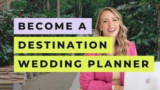 How To Become A Destination Wedding Planner In 5 EASY Steps!