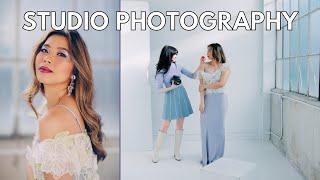 Natural Light Studio Photoshoot Behind-the-Scenes with FULL Commentary & Posing TIPS!