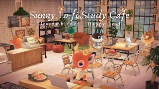 Sunny Lo-fi Study Café  1 Hour Happy Lo-fi No Ads to help you focus  Studying Music | Work Aid