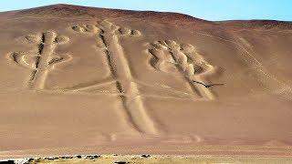 The mysterious geoglyph - Paracas candelabra - Peru