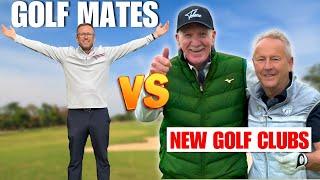 Can Golf Mates Beat Senior GOLFERS With Their EXPENSIVE New Golf Clubs