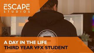 A Day In The Life Of A 3rd Year VFX Student