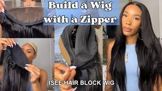 Replaceable Zipper Wig? | Fix Damaged Lace | Isee Hair Block Wig | LovelyBryana