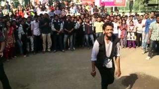 Dance by Aniket in DPCOE(flash mob)