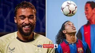 "Ronaldinho made me fall in love with football" ️ | Dominic Calvert-Lewin | Moments That Make Us