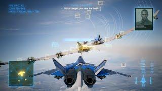 Ace Combat 7 -  [CFA-44 with UAV-45 Malebolge and EML] Butterfly Master's Holiday - Level 12