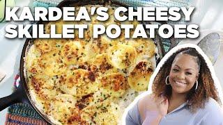 Kardea Brown's Cheesy Skillet Potatoes ​| Delicious Miss Brown | Food Network