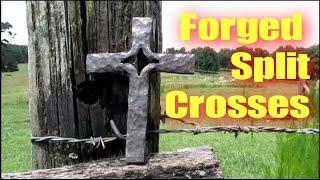 Forged Steel Split Cross - Free Template