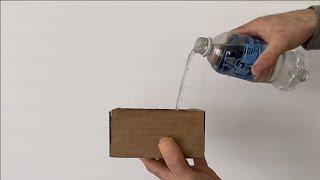 Make almost everything waterproof, Styrofoam/ magic liquid