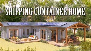 Shipping Container House - Three Bedroom - Living OFF GRID