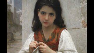 Art Minutes: "The Knitter" by William-Adolphe Bouguereau