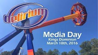 Delirium Media Day at Kings Dominion