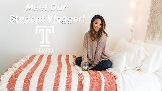 Meet Temple's Newest Vlogger | Taylor Sison