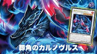 New Synchro Dinosaur !! Burial Bicorn Carnovorus DECK NEW CARD  - YGOPRO