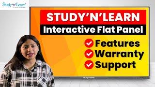 Best Interactive Flat Panel Demo - Digital Board For Classroom - Studynlearn 75 inch #digitalboard