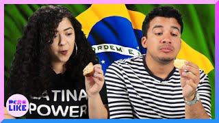 Latinos Try Brazilian Food For The First Time