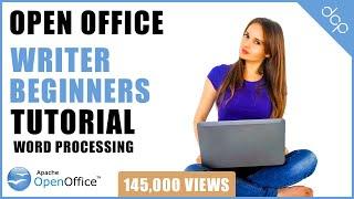 Open office 4 writer beginners tutorial | Word Processing Tutorial