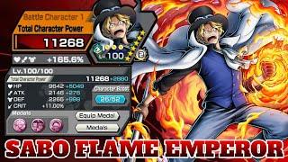 SABO FLAME EMPEROR GAMEPLAY | ONE PIECE BOUNTY RUSH | OPBR