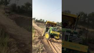 JOHN DEERE 5210 #farming #johndeere #nishudaswal #stunt