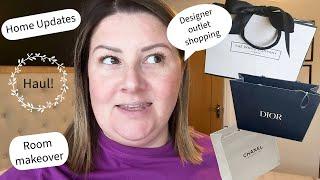 Transforming My Bedroom! Daughters Room Makeover, Designer Outlet Shopping & Haul ️