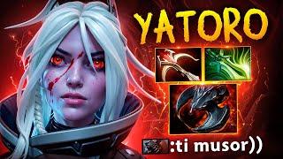 YATORO на ДРОВКЕ | Лучший керри 2021-2024 RADDAN Drow Ranger Dota 2