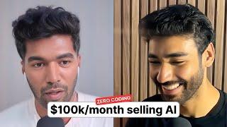He Was a Bouncer, Now Sells AI for $100K/Month