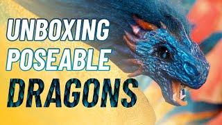 Unboxing Poseable Dragon Art Dolls (1 Inspired by The Untamed)