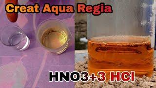 How To Make Aqua Regia | Alchemist Theory | HNO3+3 HCl