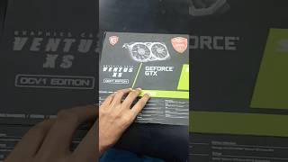 Unboxing MSI GTX 1650 VENTUS XS 4GB  #unboxing #graphicscard #shorts