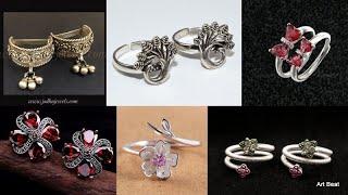 Silver Toe Rings - Trendy Toe Rings For Women | Latest Beautiful Toe Rings Design For Women