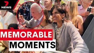 Sydneysiders overjoyed to meet the King and Queen | 7NEWS