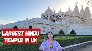 Largest Hindu Temple in UK | BAPS Shri Swaminarayan Mandir, London | Albeli Ritu