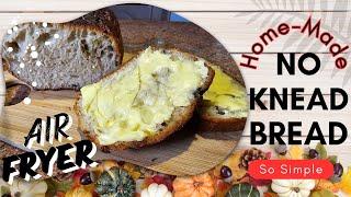 What's the Secret to Perfect No Knead Bread in The Air Fryer