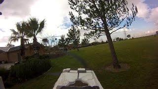 Low and Fast Fixed Wing Proximity FPV with a crash