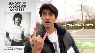 we made our brother join the JUNGKOOK LOOKALIKE CONTEST (and he WON)