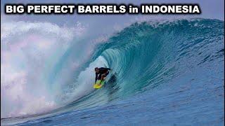 LONG BARRELS in INDONESIA! (Best Wave in the World)