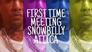 MY FIRST TIME MEETING SNOW BILLY IN ATTICA PRISION #SNOWBILLY #69 #YOUTUBEBLOODS #vlogger