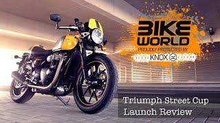 Triumph Street Cup First Ride (Launch Report)