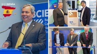 El Banco Centroamericano de Integración Económica inaugura su oficina de representación en España