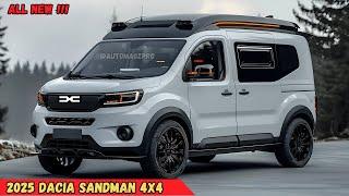 First Look: 2025 Dacia Sandman 4x4 - Rugged, Reliable, and Ready for Adventure