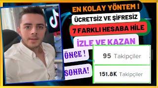 TİKTOK TAKİPÇİ KASMA HİLESİ - ÜCRETSİZ ŞİFRESİZ TİKTOK TAKİPÇİ HİLESİ
