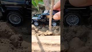 Mercedes Benz G-WAGON Extreme mud offroad 4x4 drive power test Scale model diecast miniature car