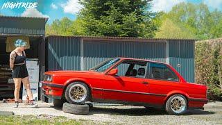 My Polish Wife works on her BMW E30 325i | NIGHTRIDE