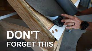 How to install ice and water shield on the roof. | Cenvar Roofing