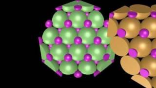 Cubic Close-Packed Crystal Structure of Sodium Chloride