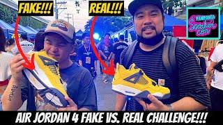 ANG DAMING NAPEKE!!! FAKE VS REAL CHALLENGE @ PAMPANGA SNEAKERCON!!!! PART 2