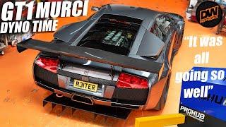 Dyno Time for my GT1 Murcielago with Haltech Nexus R5 & ITBs