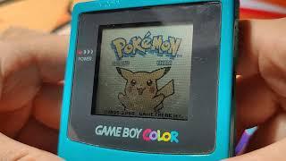 Pokémon Giallo: grafica su Gameboy Color VS grafica su GameBoy modificato IPS