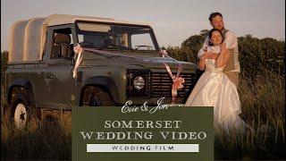 Somerset Wedding Video | Evie + Jon's Wedding on the Farm 2022 | Bath Wedding Videographer